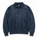 A Presse Vintage Half Zip Sweatshirt