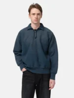 A Presse Vintage Half Zip Sweatshirt