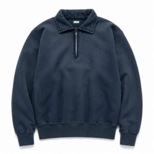 A Presse Vintage Half Zip Sweatshirt