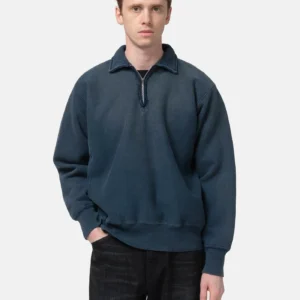 A Presse Vintage Half Zip Sweatshirt