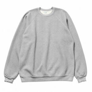 A.PRESSE Vintage Sweatshirt in a classic relaxed-fit design, featuring premium cotton fabric, ribbed cuffs and hem, and a timeless vintage-inspired look.