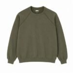 A.PRESSE vintage double V sweatshirt in premium cotton with relaxed fit and classic streetwear design