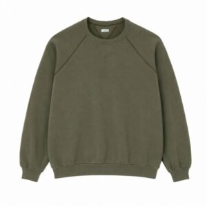 A.PRESSE vintage double V sweatshirt in premium cotton with relaxed fit and classic streetwear design