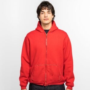 a presse hoodie red