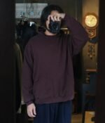 A.PRESSE 2026 Style1 Vintage Attached Hood Sweat Parka