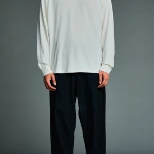 A.PRESSE Cashmere Blend Long Sleeve T-Shirt