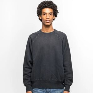 A.PRESSE Vintage Sweatshirt - Black