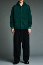 A.PRESSE Vintage ZIP Sweat Hoodie