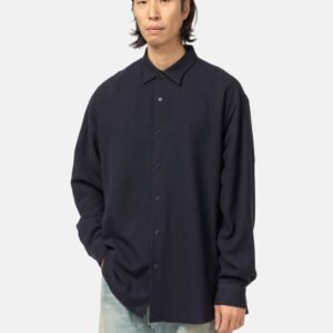 A Presse Wool Regular Collar Shirt