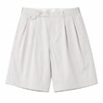 A.PRESSE High Density Weather Cloth Shorts premium lightweight men's streetwear shorts with high-density weather cloth fabric in a relaxed fit