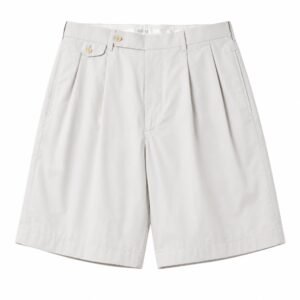 A.PRESSE High Density Weather Cloth Shorts premium lightweight men's streetwear shorts with high-density weather cloth fabric in a relaxed fit