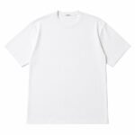 A.PRESSE Light Weight T-shirt White premium lightweight cotton streetwear T-shirt for men in white color front view