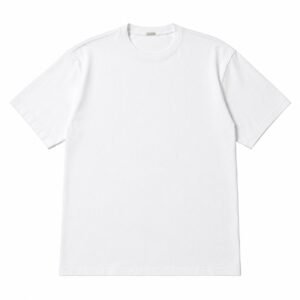 A.PRESSE Light Weight T-shirt White premium lightweight cotton streetwear T-shirt for men in white color front view