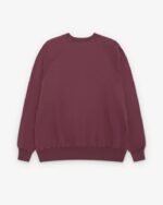 A.PRESSE Men’s Vintage Sweatshirt Burgundy