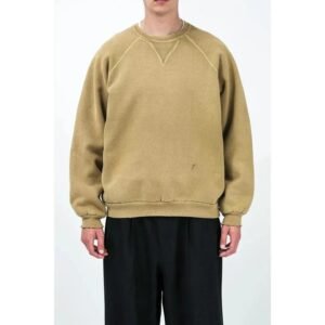 A.PRESSE Vintage Crew Neck Sweatshirt Men