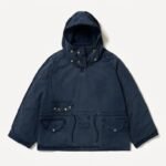 A.PRESSE Vintage Royal Navy Smock premium military-inspired men's streetwear jacket in relaxed fit with heritage utility design.