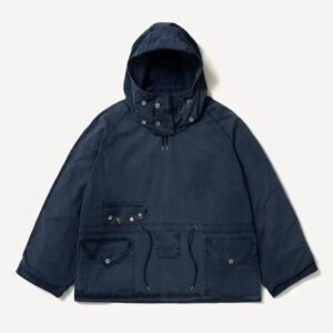 A.PRESSE Vintage Royal Navy Smock premium military-inspired men's streetwear jacket in relaxed fit with heritage utility design.