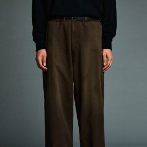 A.PRESSE Vintage Silk Cotton Work Pants
