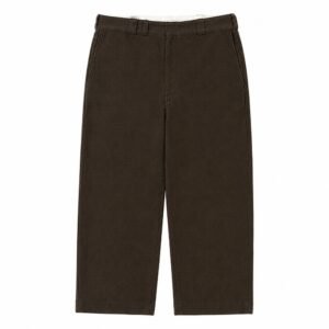 A.PRESSE Vintage Silk Cotton Work Pants in premium silk cotton fabric with relaxed workwear fit and vintage-inspired streetwear styling.