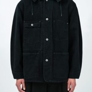 A.PRESSE Vintage Silk Hemp Coverall Jacket