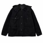 A.PRESSE Vintage Silk Hemp Coverall Jacket premium silk hemp workwear jacket with relaxed fit and vintage streetwear styling