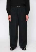 A.PRESSE Vintage Silk Hemp Double Knee Pants