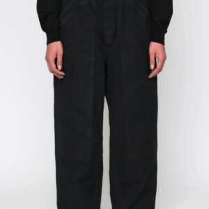 A.PRESSE Vintage Silk Hemp Double Knee Pants