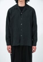 A.PRESSE Vintage Silk Open Collar L/S Shirt