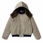 A.PRESSE Vintage US Deck Hooded Jacket premium military-inspired streetwear outerwear with hood and relaxed fit for everyday wear.