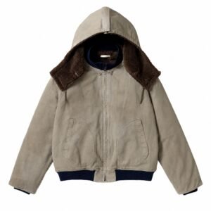 A.PRESSE Vintage US Deck Hooded Jacket premium military-inspired streetwear outerwear with hood and relaxed fit for everyday wear.