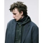 A.PRESSE Vintage US Olive Zip Hoodie