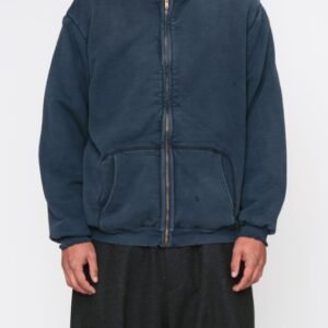 A.PRESSE Vintage USA Navy Zip Hoodie