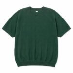A.PRESSE S/S Vintage Sweatshirt green vintage-style streetwear sweatshirt