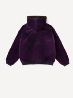 A.PRESSE Souvenir Velour Hooded Jacket