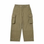A.PRESSE Vintage Fa Hbt M-47 Pant military-inspired herringbone streetwear trousers
