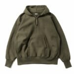 A.PRESSE Vintage Half Zip Sweat Hoodie premium cotton vintage streetwear hoodie for men in relaxed fit
