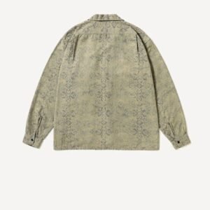 A.PRESSE Vintage Cotton Loop Collar Shirts