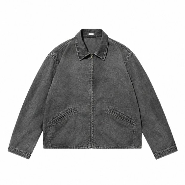 A.PRESSE 25AW Vintage Black Jacket A.PRESSE 25AW Vintage Black Jacket