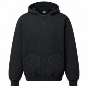 A.PRESSE Vintage Cotton Jersey Hoodie